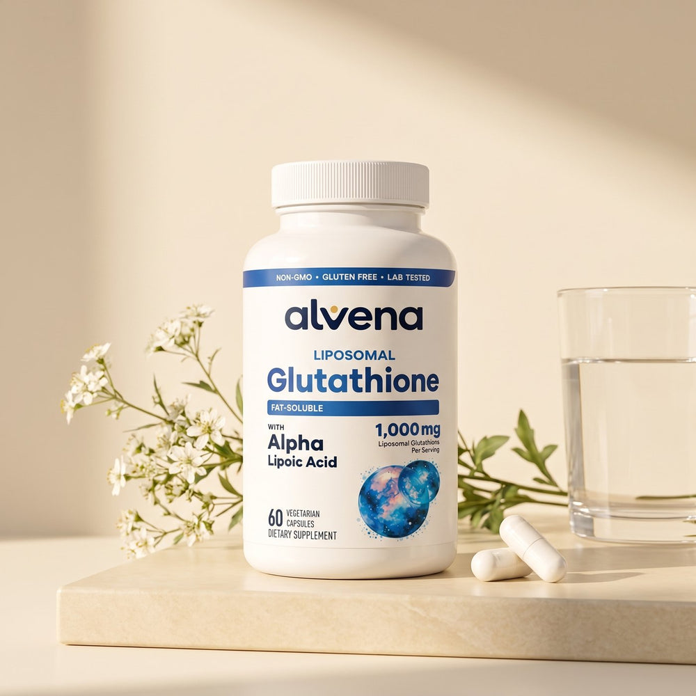 Alvena Liposomal Glutathione 1,000 mg with Alpha Lipoic Acid