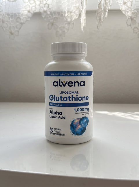 Alvena Liposomal Glutathione, part of a daily routine