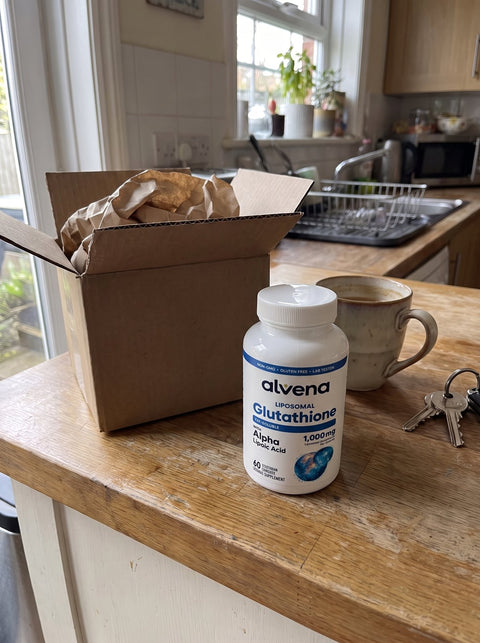 Alvena Liposomal Glutathione, part of a daily routine