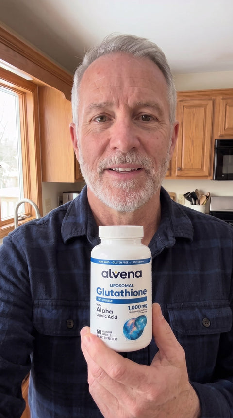 Alvena Liposomal Glutathione, part of a daily routine
