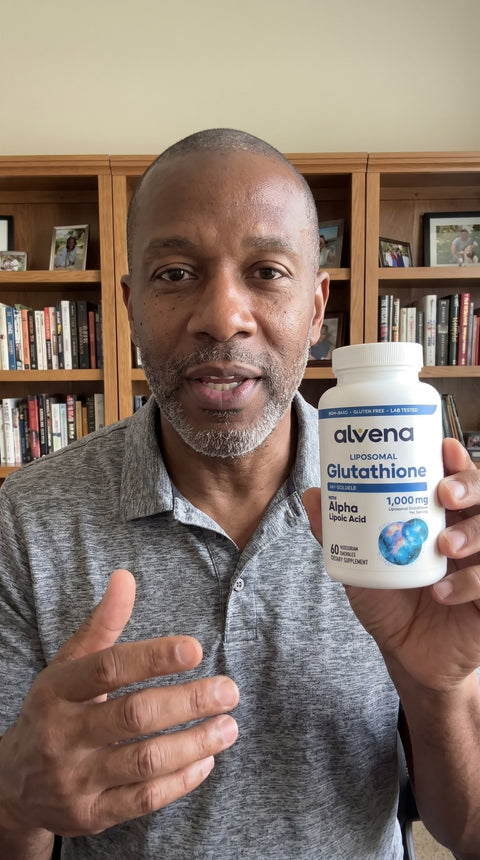 Alvena Liposomal Glutathione, part of a daily routine