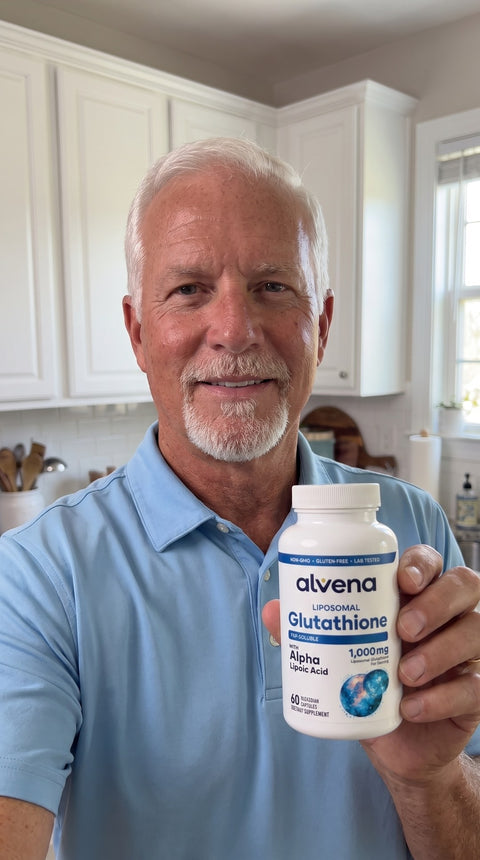 Alvena Liposomal Glutathione, part of a daily routine