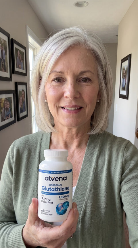 Alvena Liposomal Glutathione, part of a daily routine