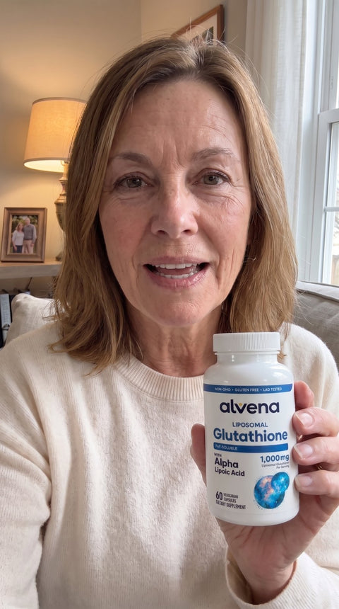 Alvena Liposomal Glutathione, part of a daily routine