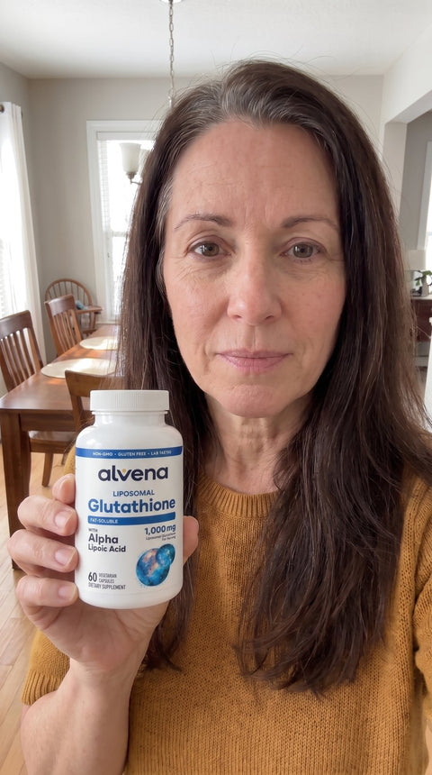Alvena Liposomal Glutathione, part of a daily routine
