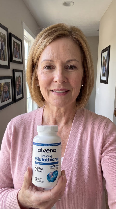 Alvena Liposomal Glutathione, part of a daily routine