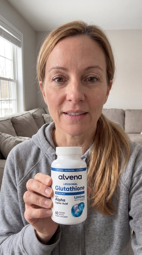 Alvena Liposomal Glutathione, part of a daily routine