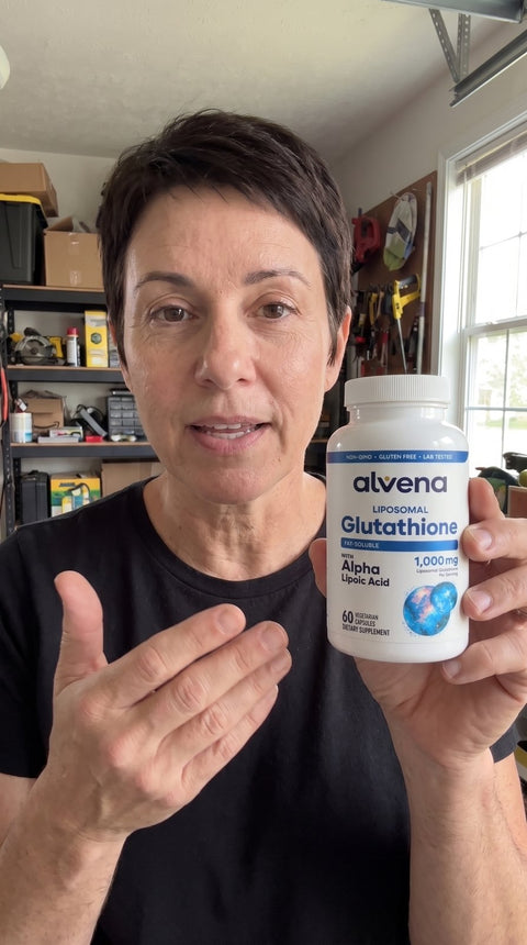 Alvena Liposomal Glutathione, part of a daily routine
