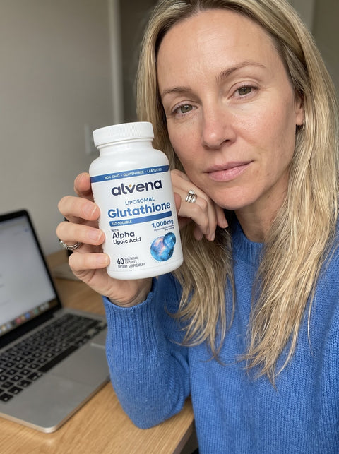 Alvena Liposomal Glutathione, part of a daily routine